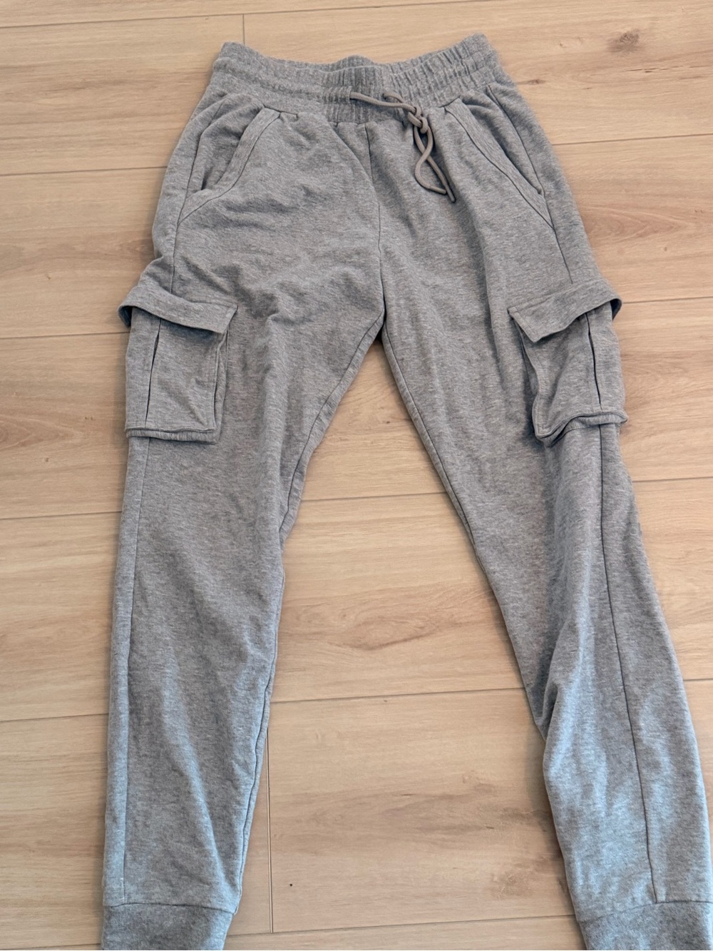 Alo Gray Cargo Sweats